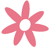 Pink Flowers Sticker