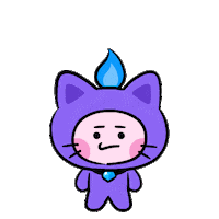 Fire Anger Sticker by LINE FRIENDS