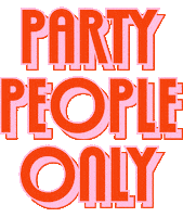ShopTheSocialSociety party party people we like to party ponte vedra beach Sticker