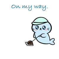 Moving On My Way Sticker