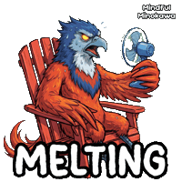 Summer Melting Sticker by VeeFriends