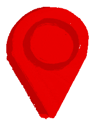 Location Pin Sticker by Hoff