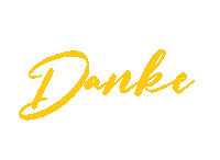 Calligraphy Dankeschon Sticker by Flammkuchen Profi GmbH