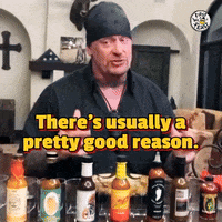 The Undertaker Hot Ones GIF by First We Feast