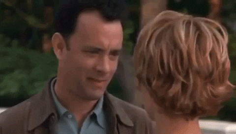 irenemcho giphygifmaker romance youve got mail tomhanks GIF