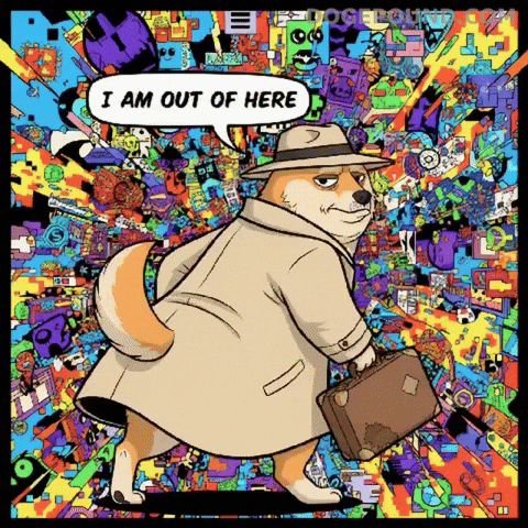 Over It Goodbye GIF by Doge Pound