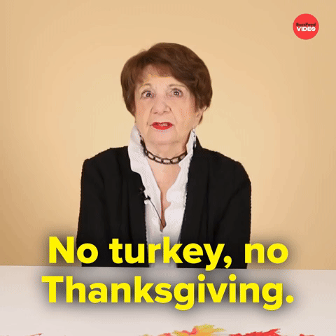 No turkey no thaksgiving
