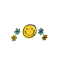 loccitanekorea happy smile flower 2021 Sticker