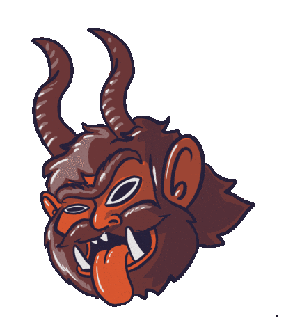 Sant Antoni Demon Sticker