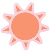 beach sun Sticker by Kopari Beauty