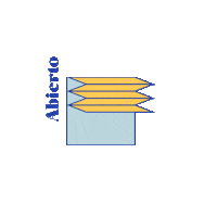 Abrir La Vecina Sticker by Agencia La Vecina