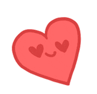 Eledraws love heart like emoji Sticker