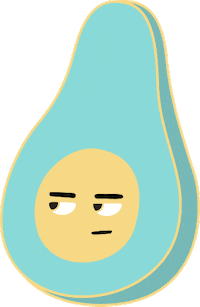 Avocado Guac Sticker