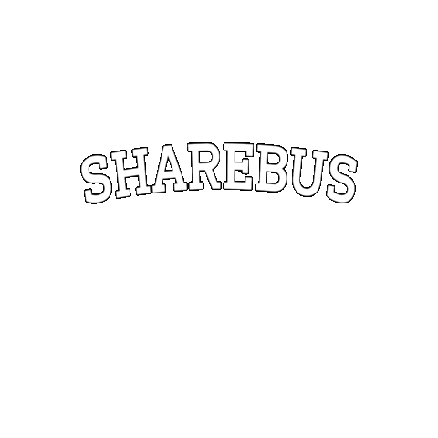 Sharebus giphygifmaker travel car adventure Sticker