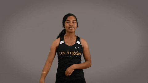 Cal State La Track GIF by Cal State LA Golden Eagles