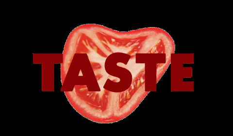 TASTE_AGENCIA giphygifmaker tomato taste tomate GIF