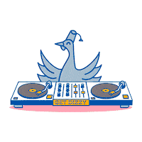 Eat Orange County Sticker by Dizzy Bird