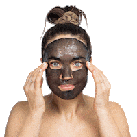 louisenorgaard beauty mask facemask face mask Sticker