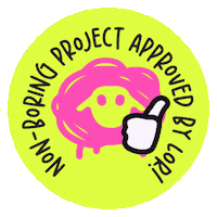 Project Approved Sticker by Lorrane Bernardes