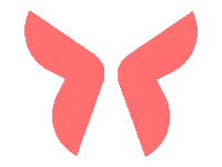 Butterfly Sticker by Itzu Jobs