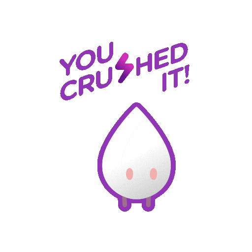Lu You Crushed It Sticker by Health Promotion Board Singapore