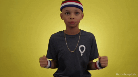 Training Stretching GIF by Children's Miracle Network Hospitals