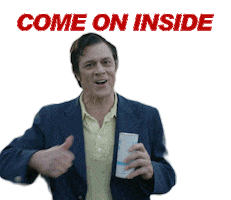Come On In Johnny Knoxville Sticker by Action Point