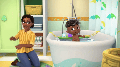 Animation Hair GIF by Moonbug