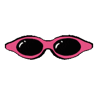 Slengkiy pink sunglasses glasses kacamata Sticker