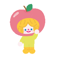 Apple Rico Sticker by THE RECORDER FACTORY