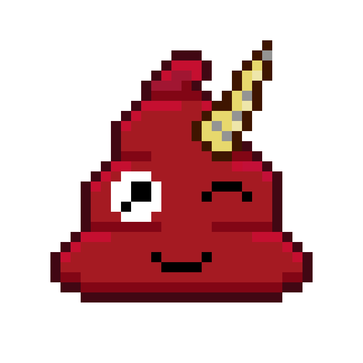 Art Shitting Sticker by Poopies.io