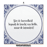 Hart Wijsheid Sticker by Tegelspreuken.nl