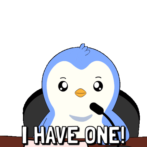 Penguin Testify Sticker by Pudgy Penguins