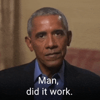 Barack Obama Good Job GIF by The Democrats