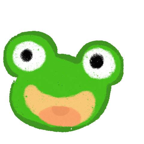 Sleep Frog Sticker