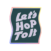 Bunny Hop Sticker by Bodega Bunnies