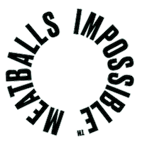Impossible Meatballs Sticker by Impossible Foods