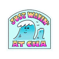 evite summer wave ocean sea Sticker