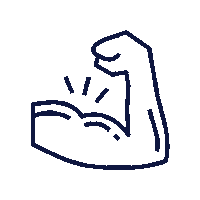 Muscle Sticker by Eminence