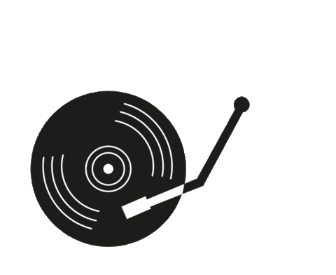 pianpianii giphyupload music snail turntable Sticker