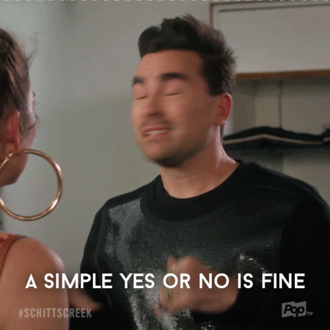 Pop Tv Reaction GIF by Schitt's Creek