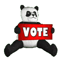 3D Voting Sticker