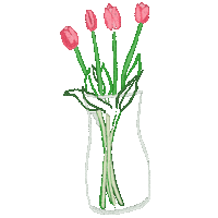 Flower Sticker