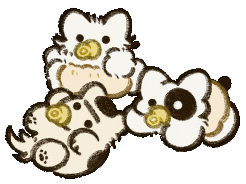 nuinoi giphyupload baby ねこ 猫 Sticker