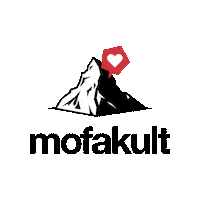 mofakult mountain berg matterhorn kult Sticker