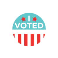Voting Voter Registration Sticker by nokidhungry