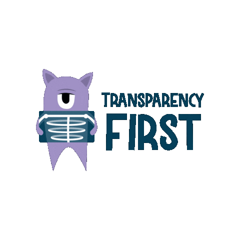 Transparency Values Sticker by TRAFFIT