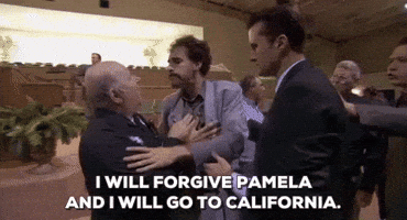 sacha baron cohen i will forgive pamela GIF