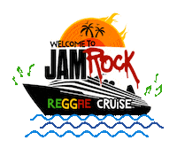 melodicart jamrock welcometojamrock jamrockcruise welcometojamrockreggaecruise Sticker