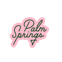 Palm Springs Weekend Sticker by Palm Springs Social Club